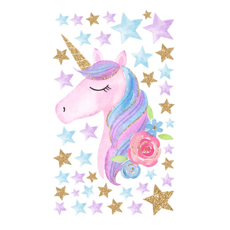 Gambar Unicorn Mudah Paimin Gambar