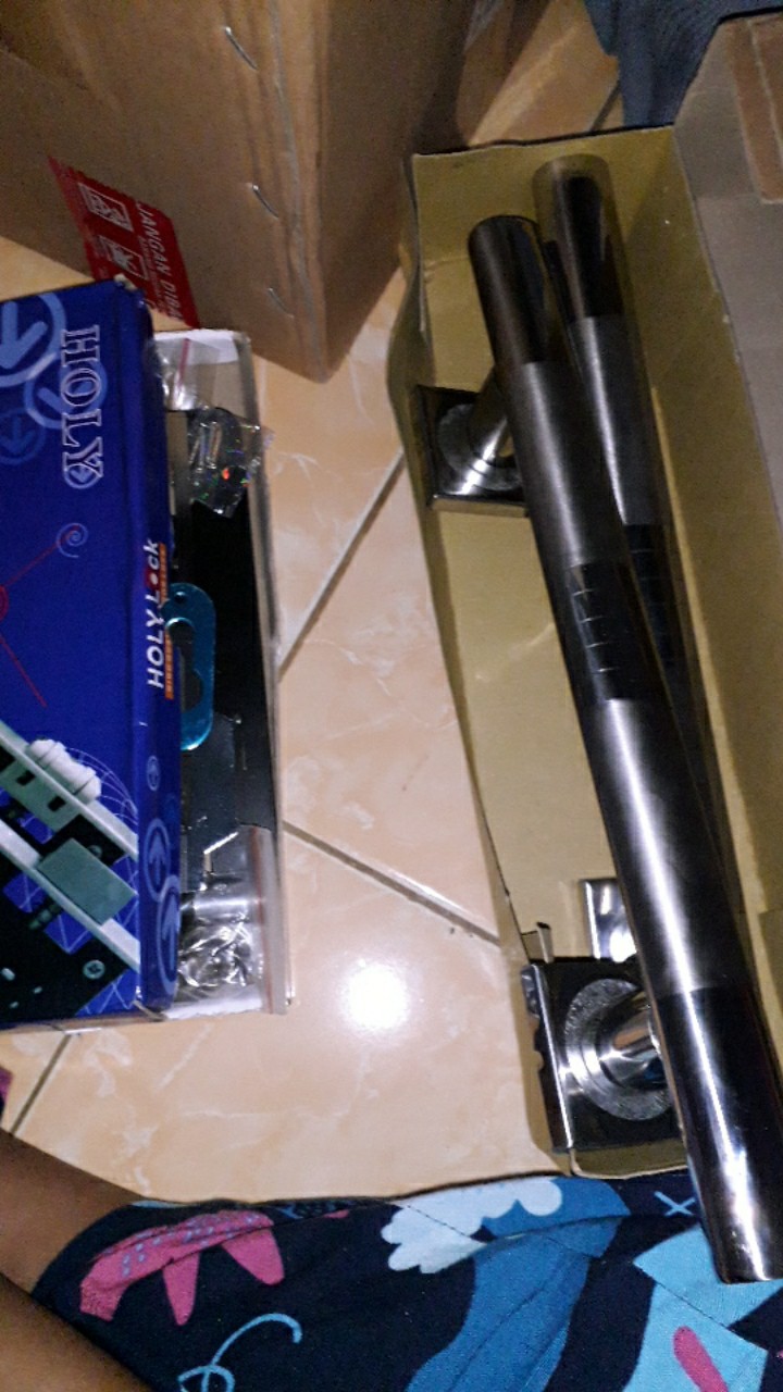 1set 2pcs Pull Handle Pintu Oval Cook Dop Ukir 33cm + 1set Body Kunci Tarikan Pintu Gagang Pintu