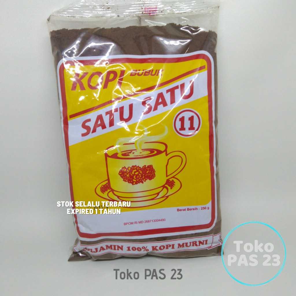 

KOPI BUBUK SATU SATU 250 GRAM KOPI HITAM MURNI