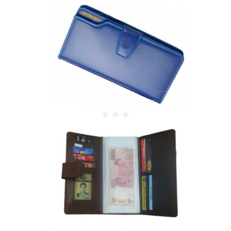 dompet pintar wallet organizer pengatur keuangan bulanan model penutup kancing spesial edition