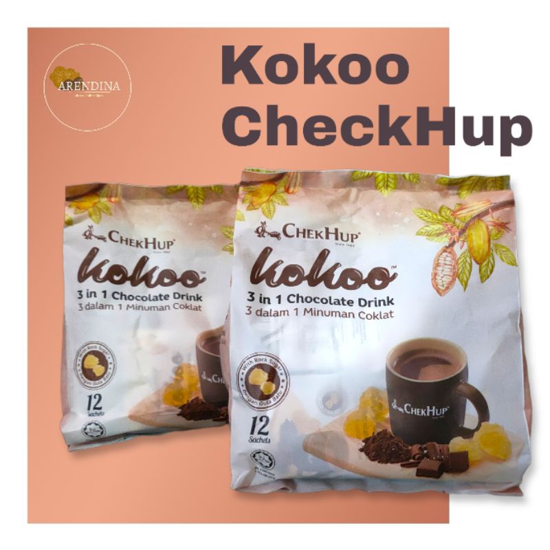 

Kokoo CheckHup 3 In 1 Minuman Bubuk | Minuman Coklat Malaysia