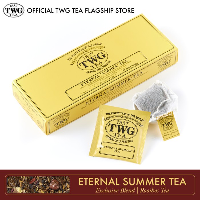 

(BISA COD) TWG Tea ǀ Eternal Summer Tea, Cotton Teabag