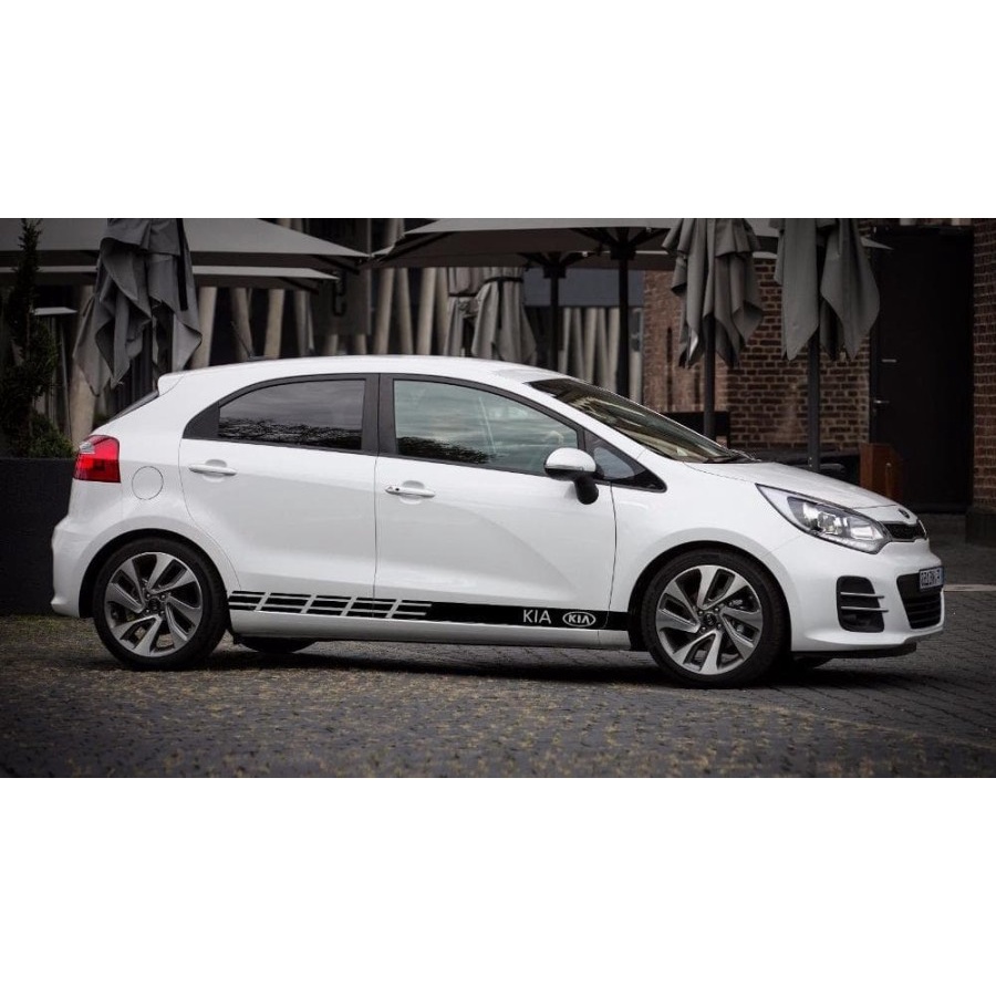 sticker stiker kia sticker mobil kia picanto sticker kia rio all kia - Putih