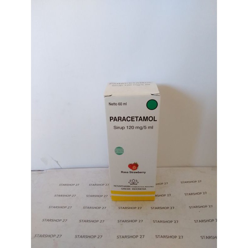 

Paracetamol syrup 60ml