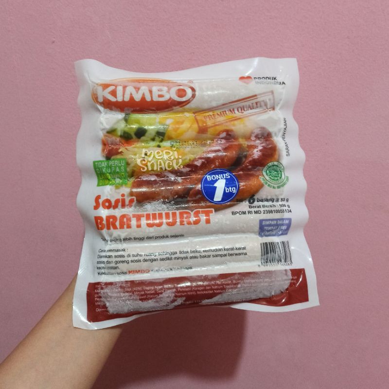 

Kimbo Sosis Bratwurst Isi 6