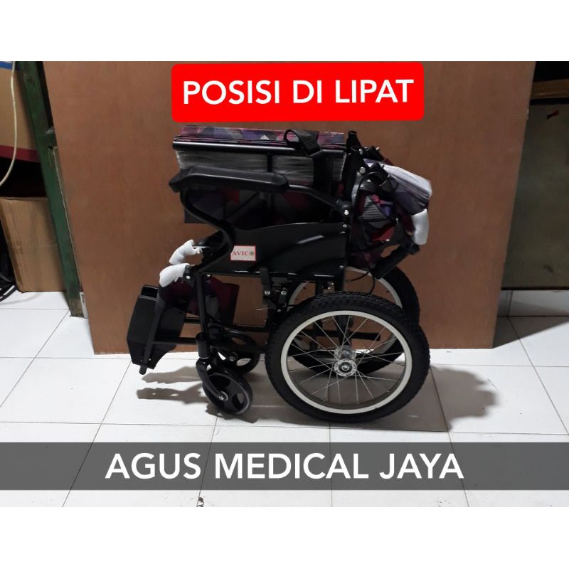 KURSI RODA TRAVEL AVICO 871 PAKAI BAN ANGIN