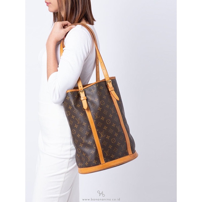 LV monogram large bucket