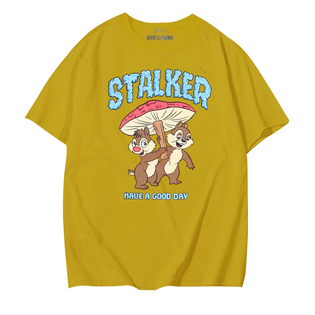 Stalker Kaos / T-Shirt Squirrel Coklat