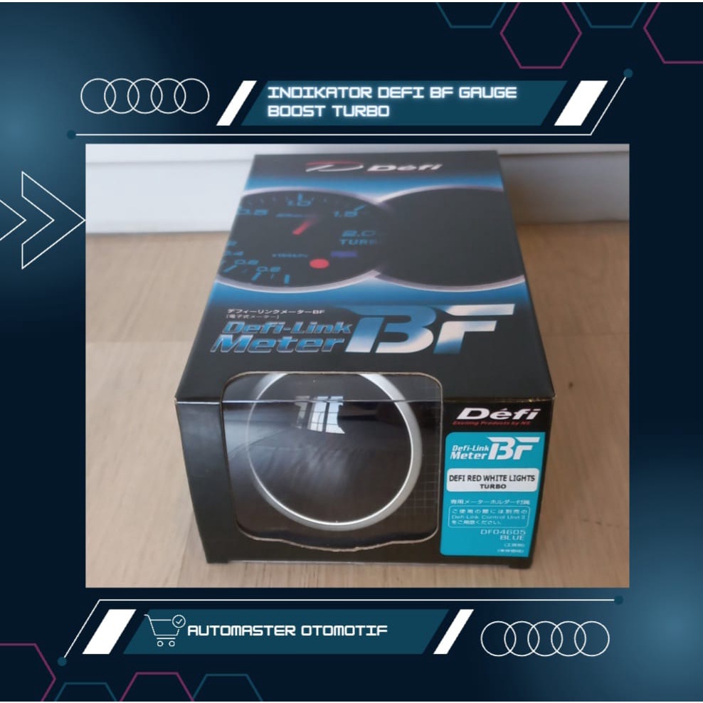 Indikator Defi BF Boost Turbo  / Indicator Meter /Gauge