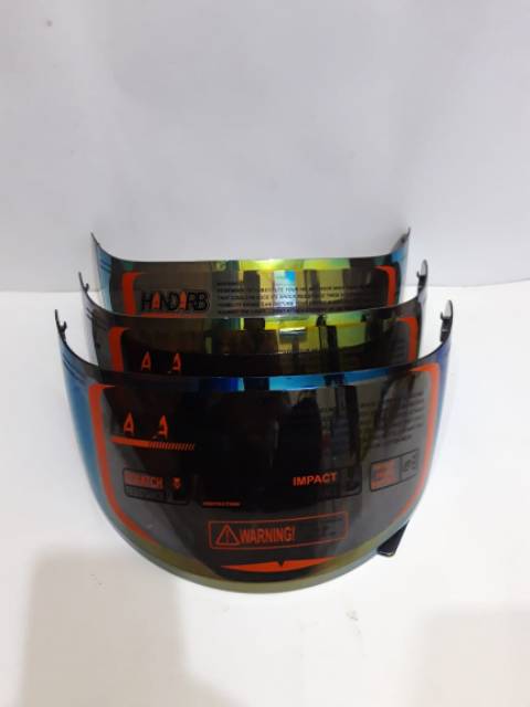 Flat Visor Rainbow KYT RC7 R10 K2RIDER V2R MDS VIKTORY