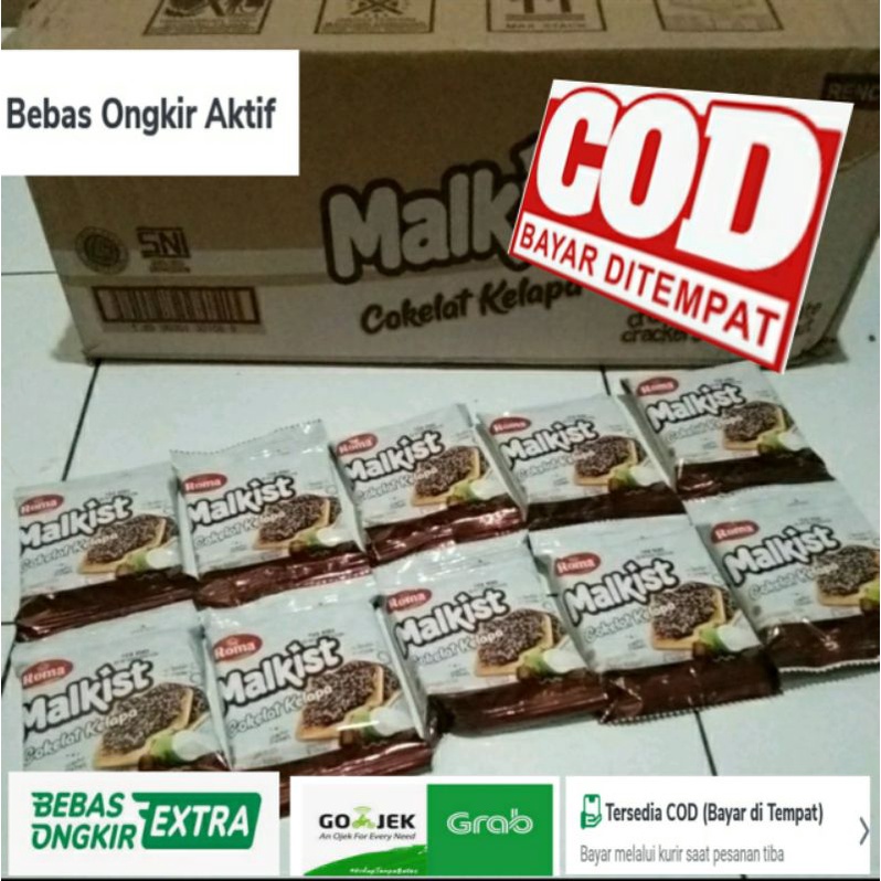 

malkist cokelat kelapa harga 1 renteng isi 10pics@23g