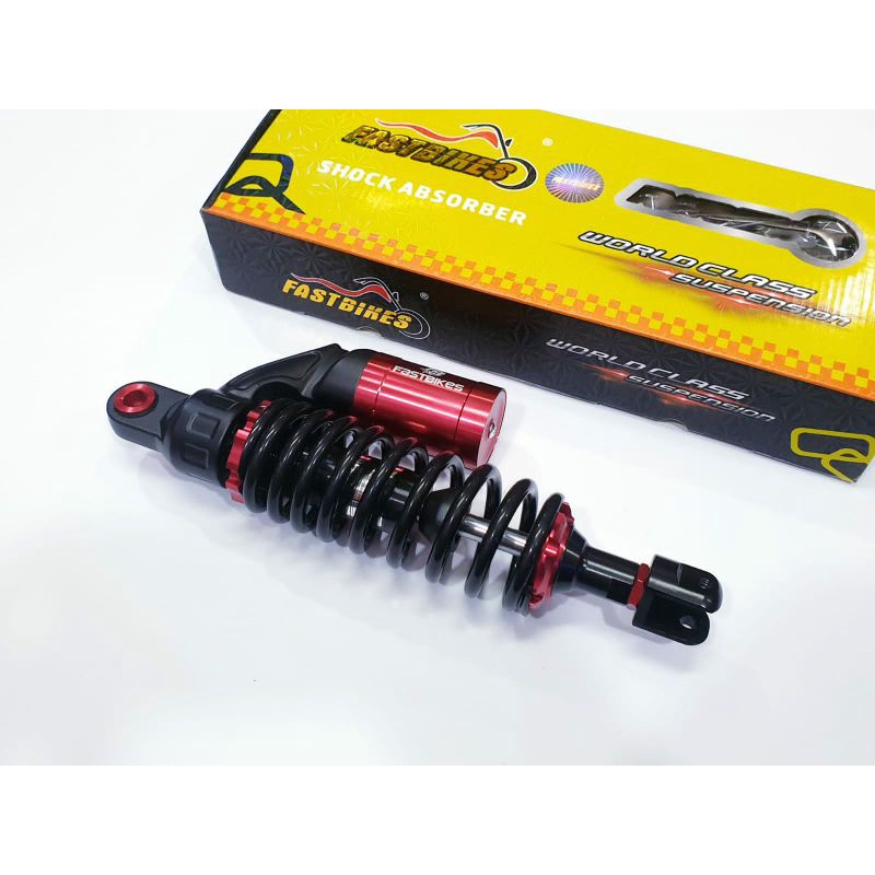 shockbreaker shock belakang fastbikes model v series tabung atas 330mm 305mm Mio Lexi Scoopy beat Xeon sywave dll