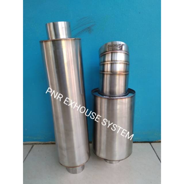 Knalpot Mobil JS Racing Plus Resonator