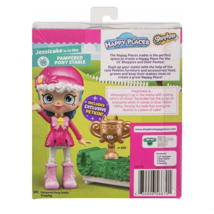 Dijual Shopkins Happy Places Lil Shopie Pack - Jessicake Pampered Pony Stable Limited