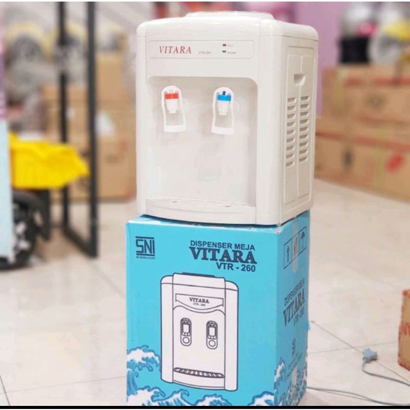 Dispenser Meja /dispenser galon vitara/navara Desk Water Hot Normal