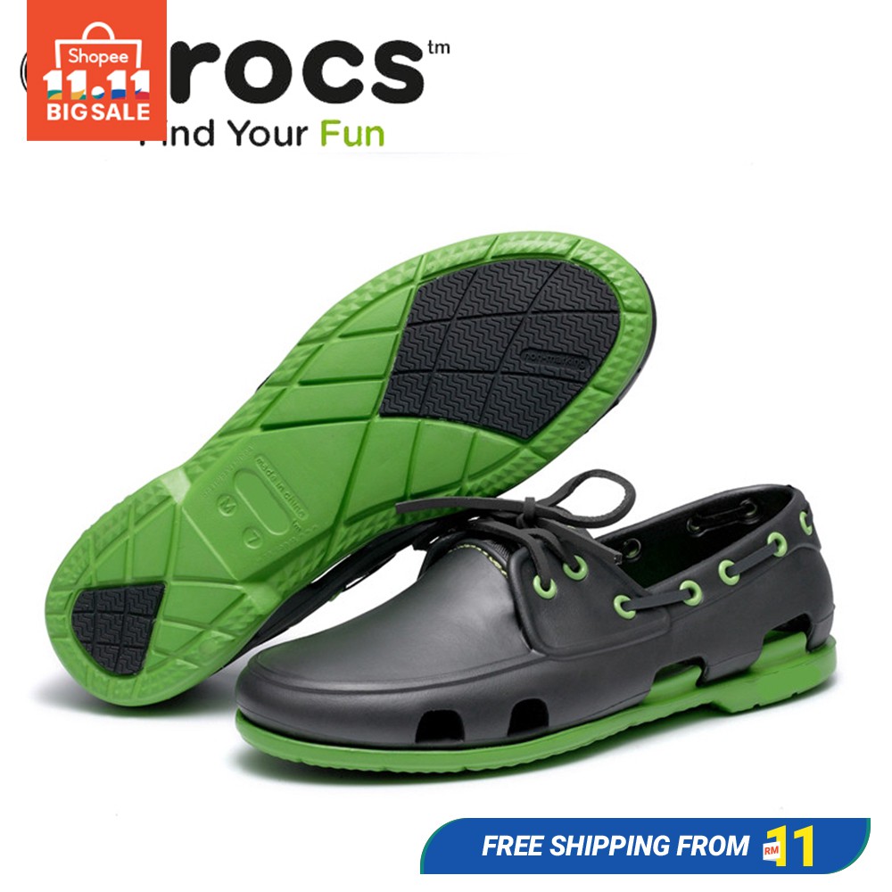 race car crocs