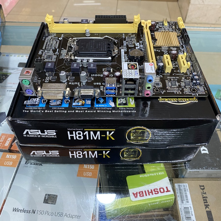 MOTHERBOARD ASUS H81MK / H81MC LGA 1150