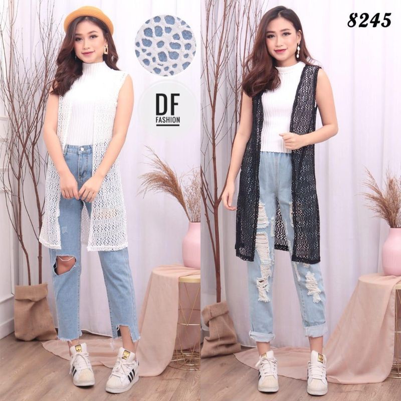 Vest Jala DF..fashion | Cardigan Wanita Tanpa Lengan