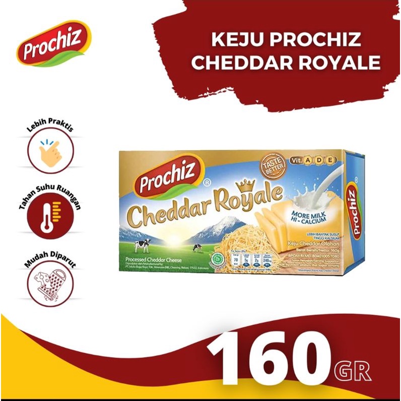 Jual Keju Prochiz Spready 160 Gr/ GOLD 160 Gr/ Quick Melt 160gr ...