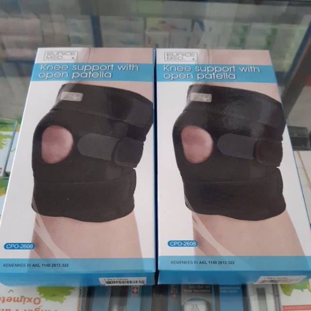 Knee Support / Deker Lutut / Deker Bolong / Knee Support With Open Patella / Deker / Deker Lutut