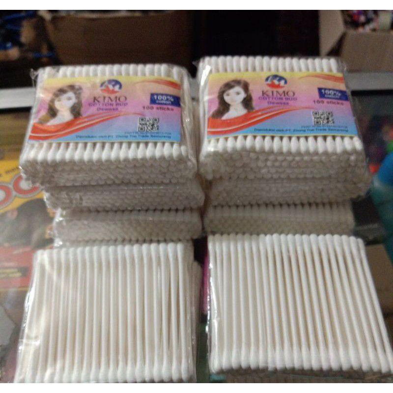 COTTON BUD MURAH 40PCS PEMBERSIH TELINGA KOREK KUPING (COTTON BUD)