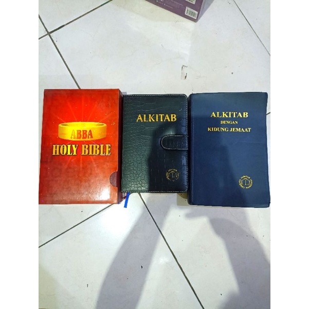 Jual PROMO BUKU ALKITAB ORIGINAL / ALKITAB TERJEMAHAN BARU / HOLY BIBLE ...