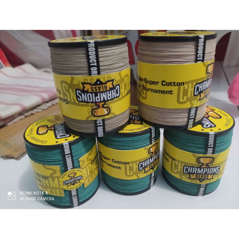 Benang Gelasan super Katun Champions Turnament  50/4 gelasan katun