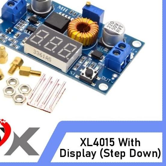 XL4015 DC To DC Step Down Buck Converter 5A XL-4015 Display Voltmeter