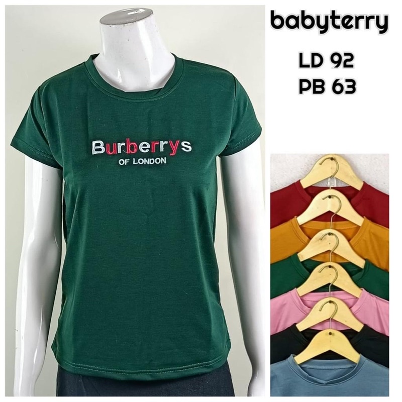 Kaos Bordir O neck Seri 3 Kaos Wanita Murah Grosir