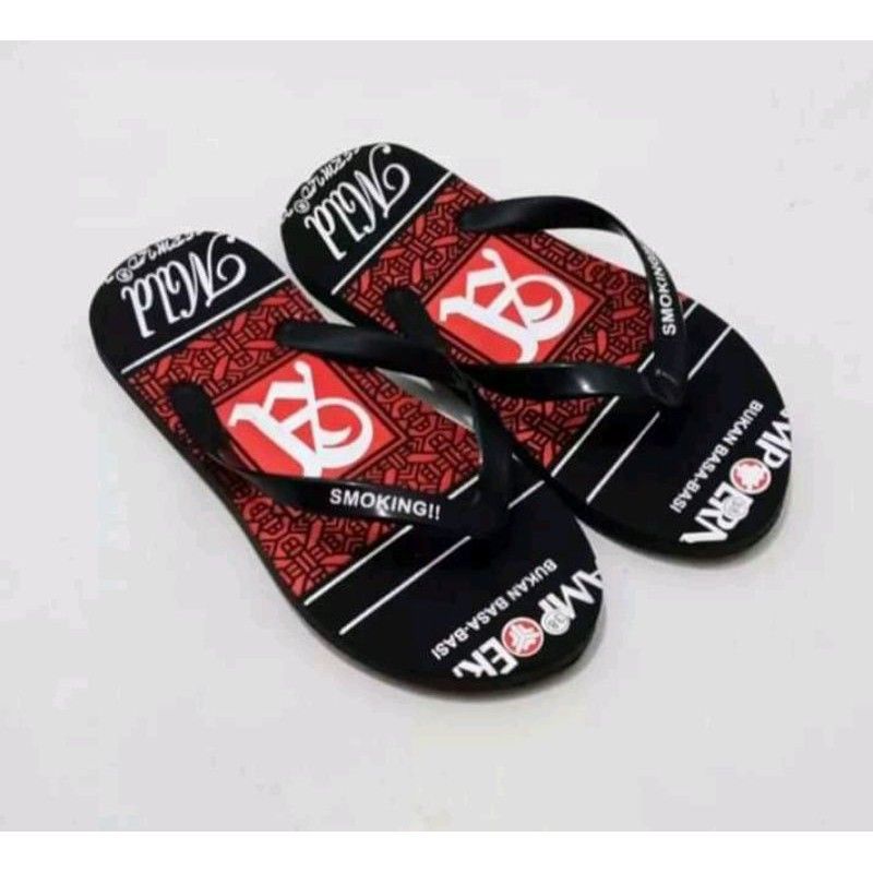 SANDAL PRIA LOGO SAMPOERNA MILD