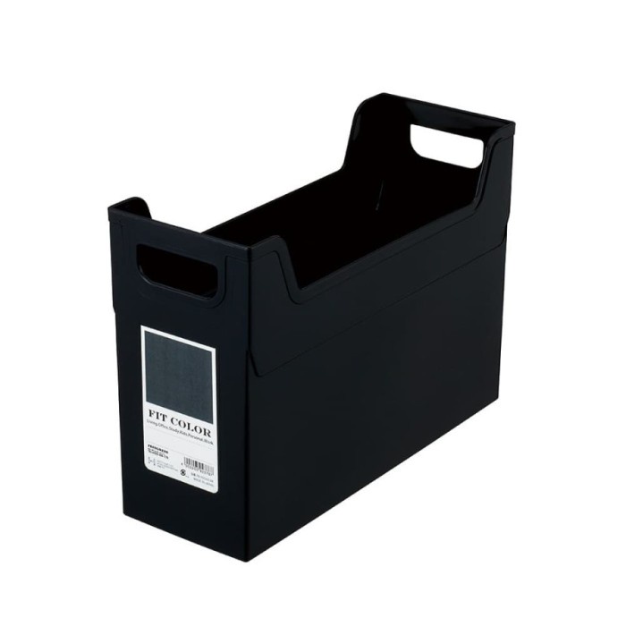 

File-Box- Ncl Magazine File / Box File Organizer A4 - Hitam -Box-File.
