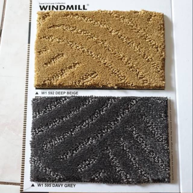 Karpet Lantai Bulu Windmill Meteran Murah | Shopee Indonesia