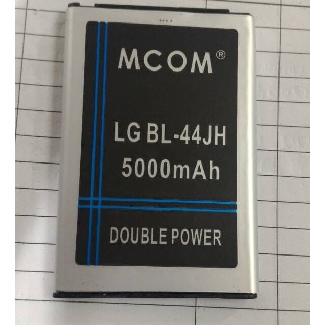 Battery Batre Baterai Double Power Mcom LG BL44JH P705 Optimus L5 P700