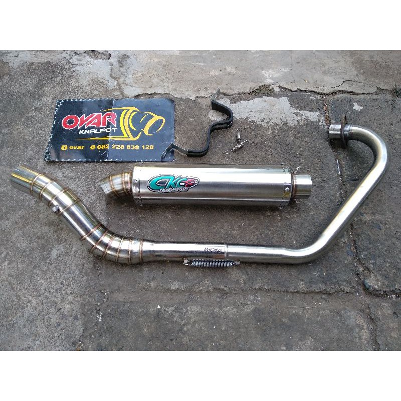 Knalpot racing ckc pnp Verza Megapro mono