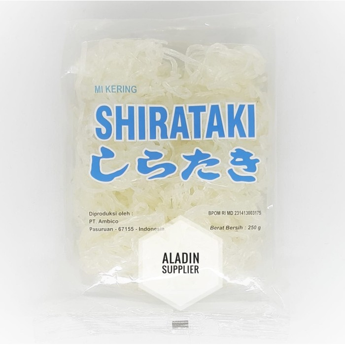 

Dry Shirataki - Mie Kering Shirataki isi 10pcs 250g