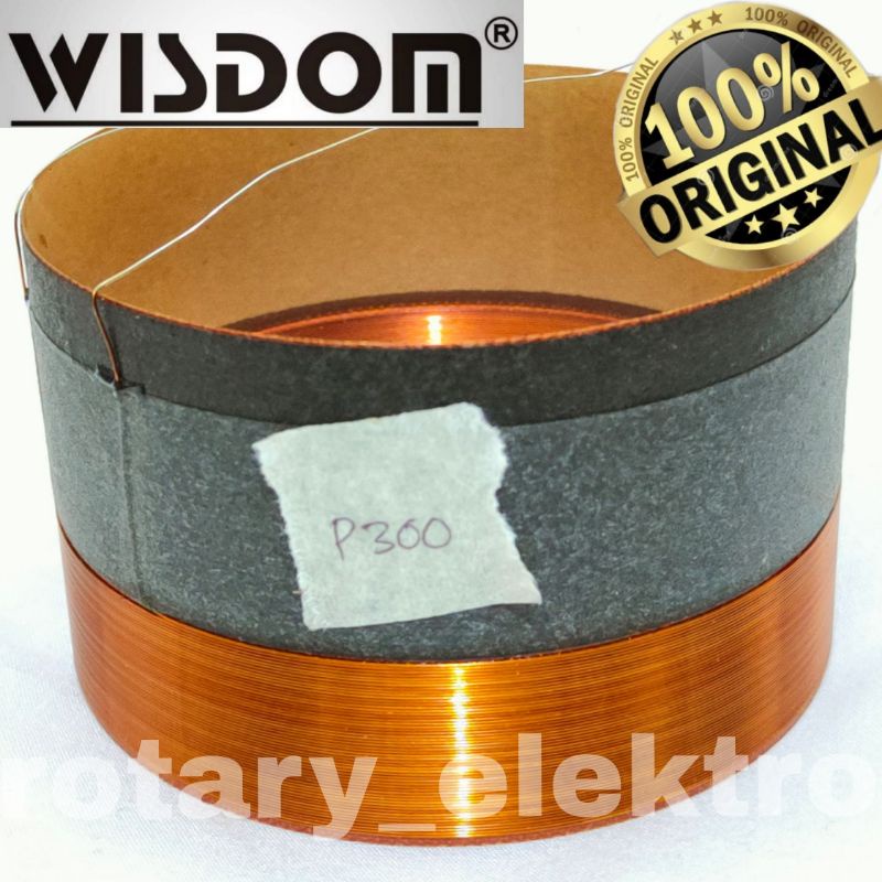 SPOOL SPEAKER ORIGINAL WISDOM P300 / 8 OHM 99.5