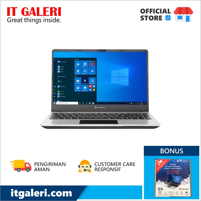 DYNABOOK SATELLITE PRO L40-G PJA21L-019005 CI7-10510U/8GB/512GB/MX250 2GB/14.0/WIN10/SILVER