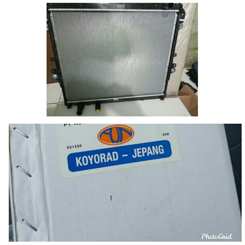 Radiator Toyota Innova Reborn Bensin Manual