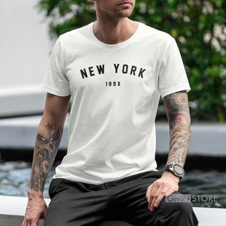  Baju  Kaos  Distro  Bandung  Premium NEW YORK 199x Cotton 