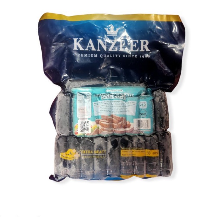 

Sosis Kanzler beef cocktail sausage/sosis kanzler mini 250gram