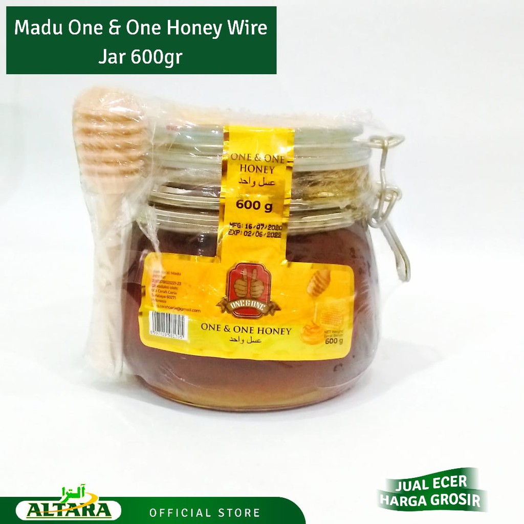 

Madu One & One Honey Wire Jar 600gr