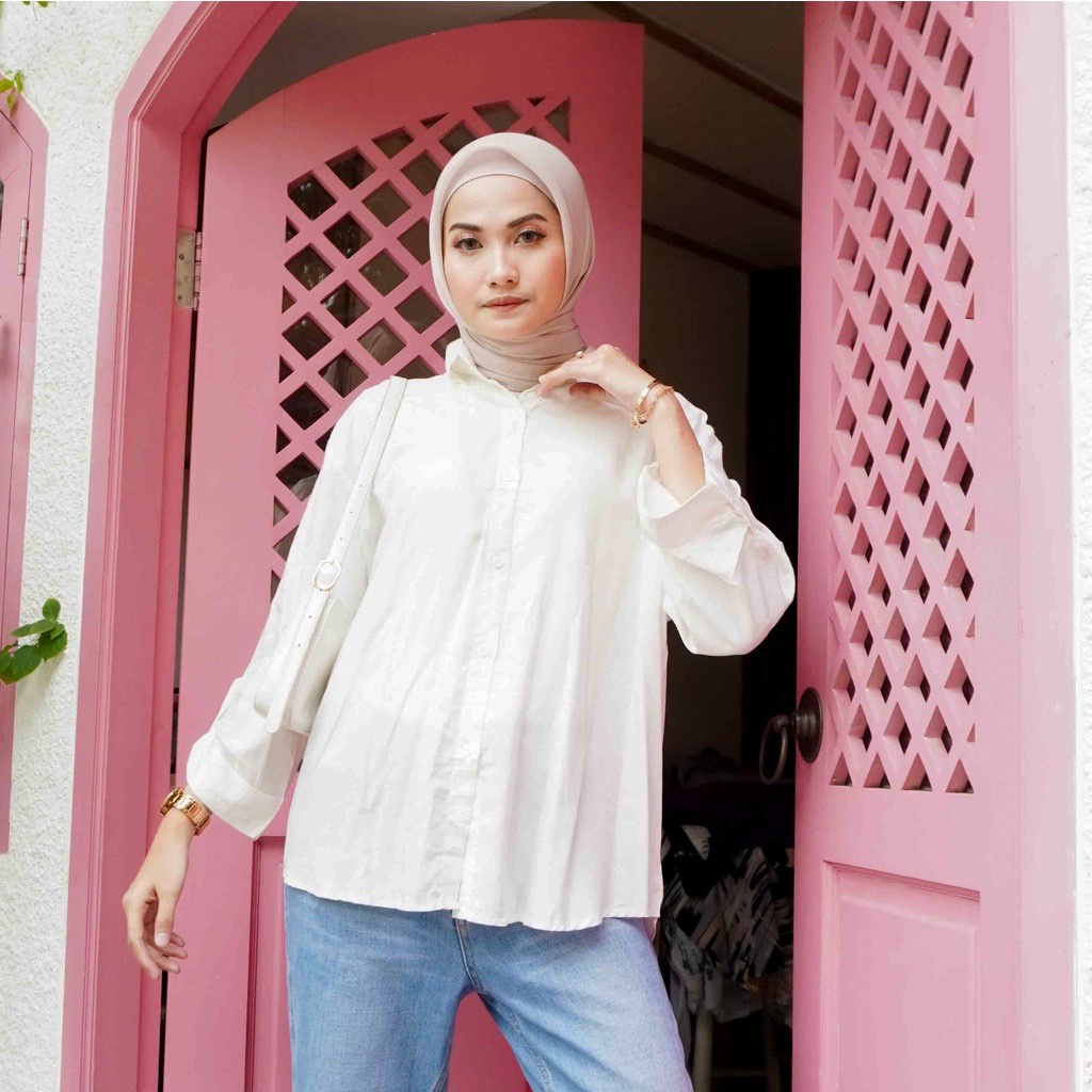 WOW-Ketty Kemeja Rayon Premium Wanita