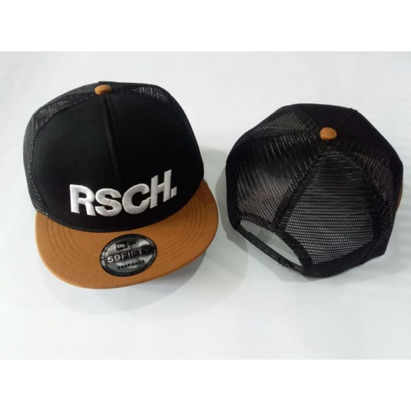 TOPI TRUCKER SNAPBACK BORDIR