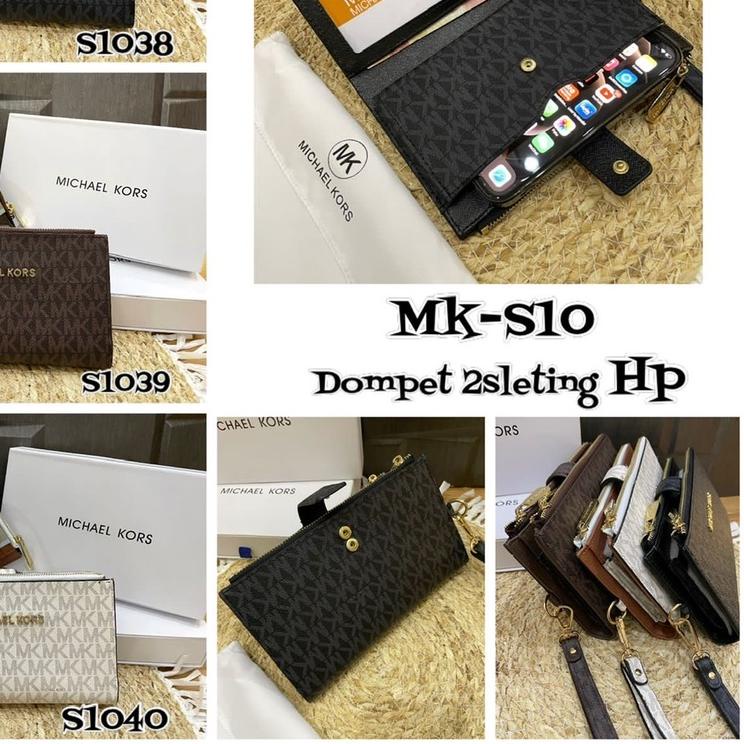 ➻ Dompet MK ( Kualitas Super ) ada box import premium dompet wanita panjang 212 1038 ➫