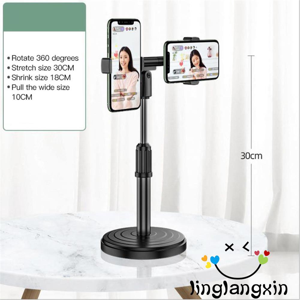 Dudukan SmartPhone, Adjustable Desktop Stand, Pemegang Streaming Langsung Dudukan HandPhone