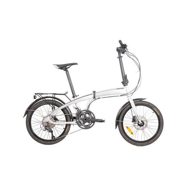 United Bike Sepeda Lipat Folding 20-20Sp U Orion (9) Slv-Bk
