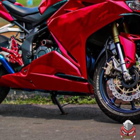 🆗[Special]✔️ - Header knalpot blue moon ala titanium new ninja 250 fi old r25 cbr 150 cbr250rr r15 m