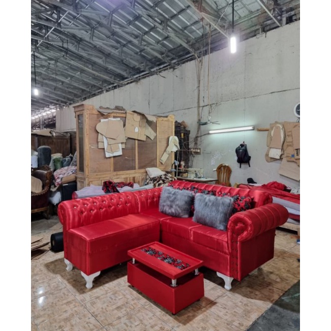 SOFA L KANCING/SOFA L MINIMALIS/SOFA L - URBAN FURNITURE