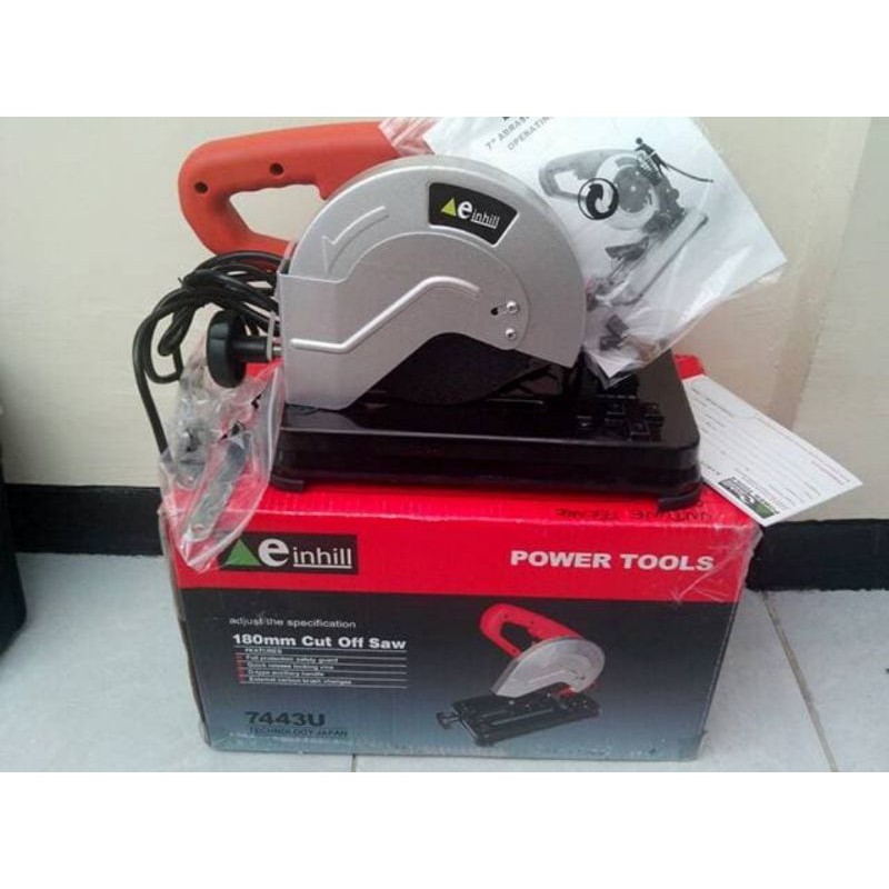 Cut Off Saw 7" EINHILL / Mesin Potong besi 7 inch