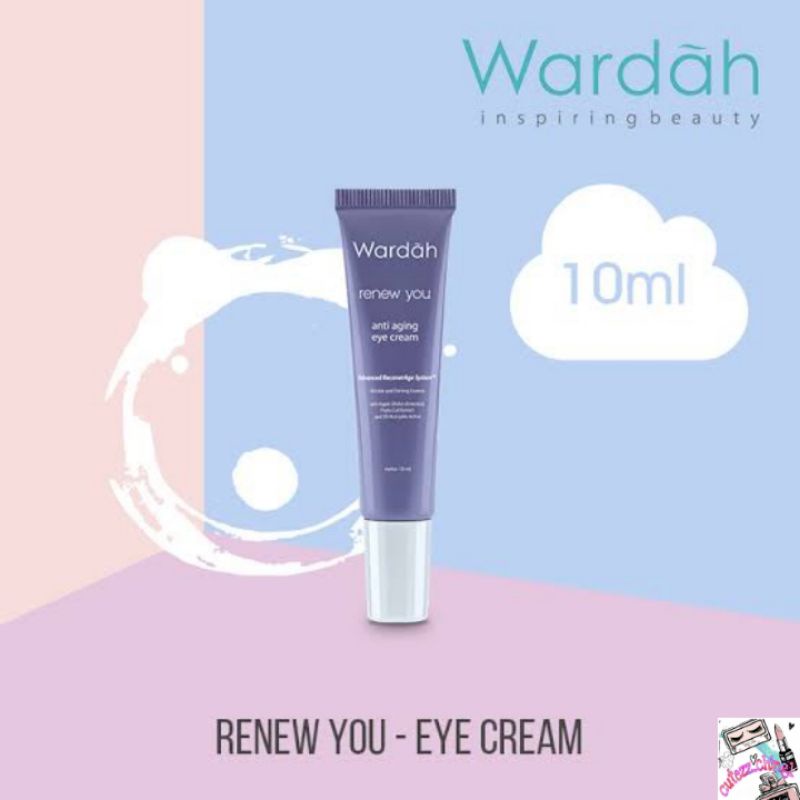 ☃Cutezz_Ching1☃New!!! Wardah Renew You Anti Aging Eye Cream 10ml